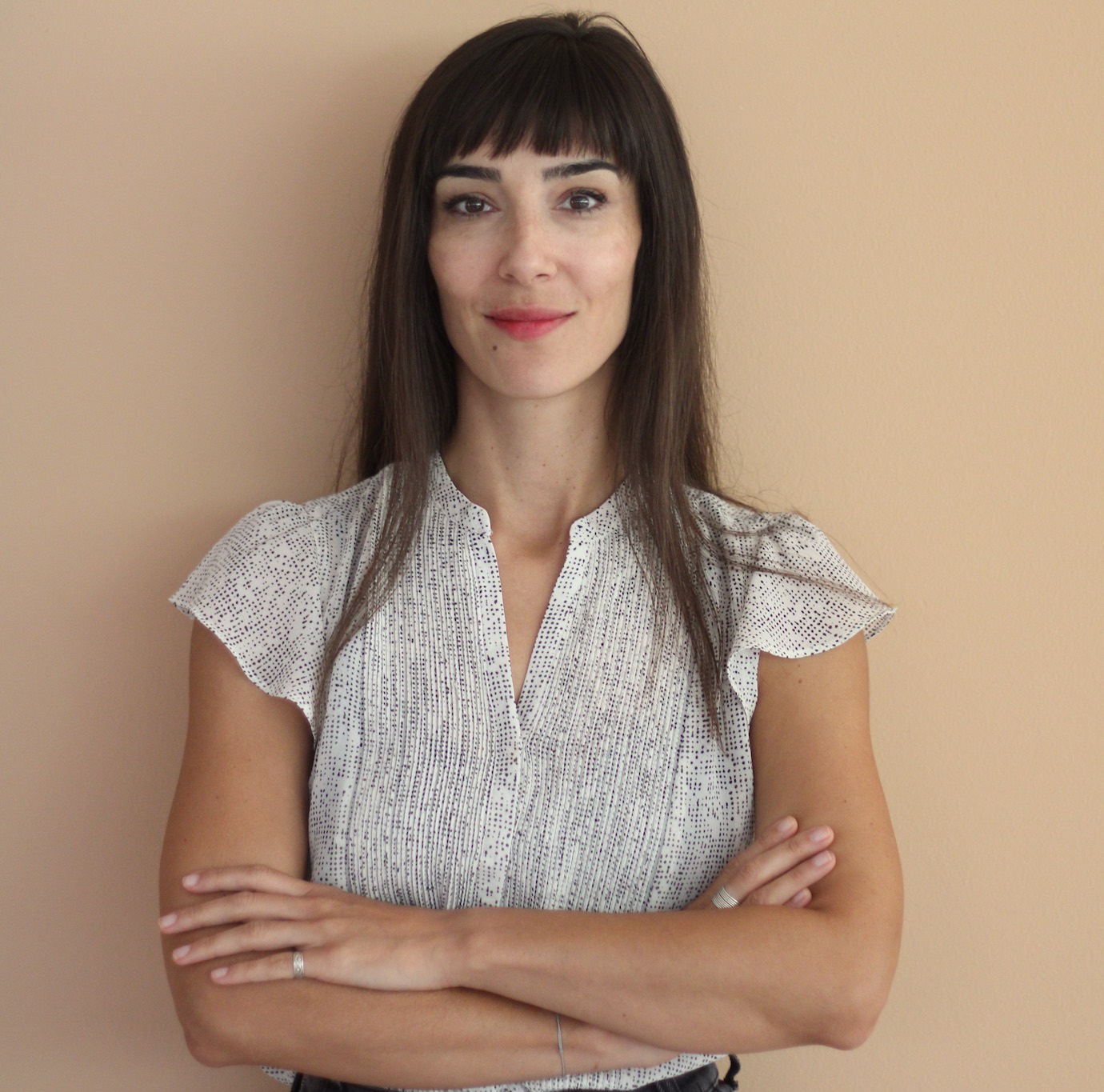 Portret psihoterapeutkinje Marije Božić